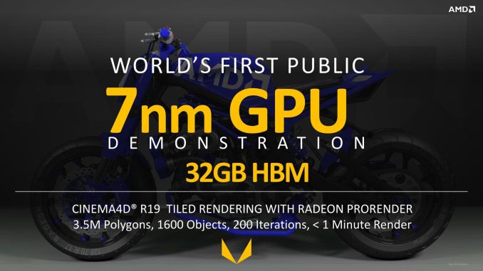 AMD Demos 7nm Vega GPU Betting Big on Machine Learning for Radeon